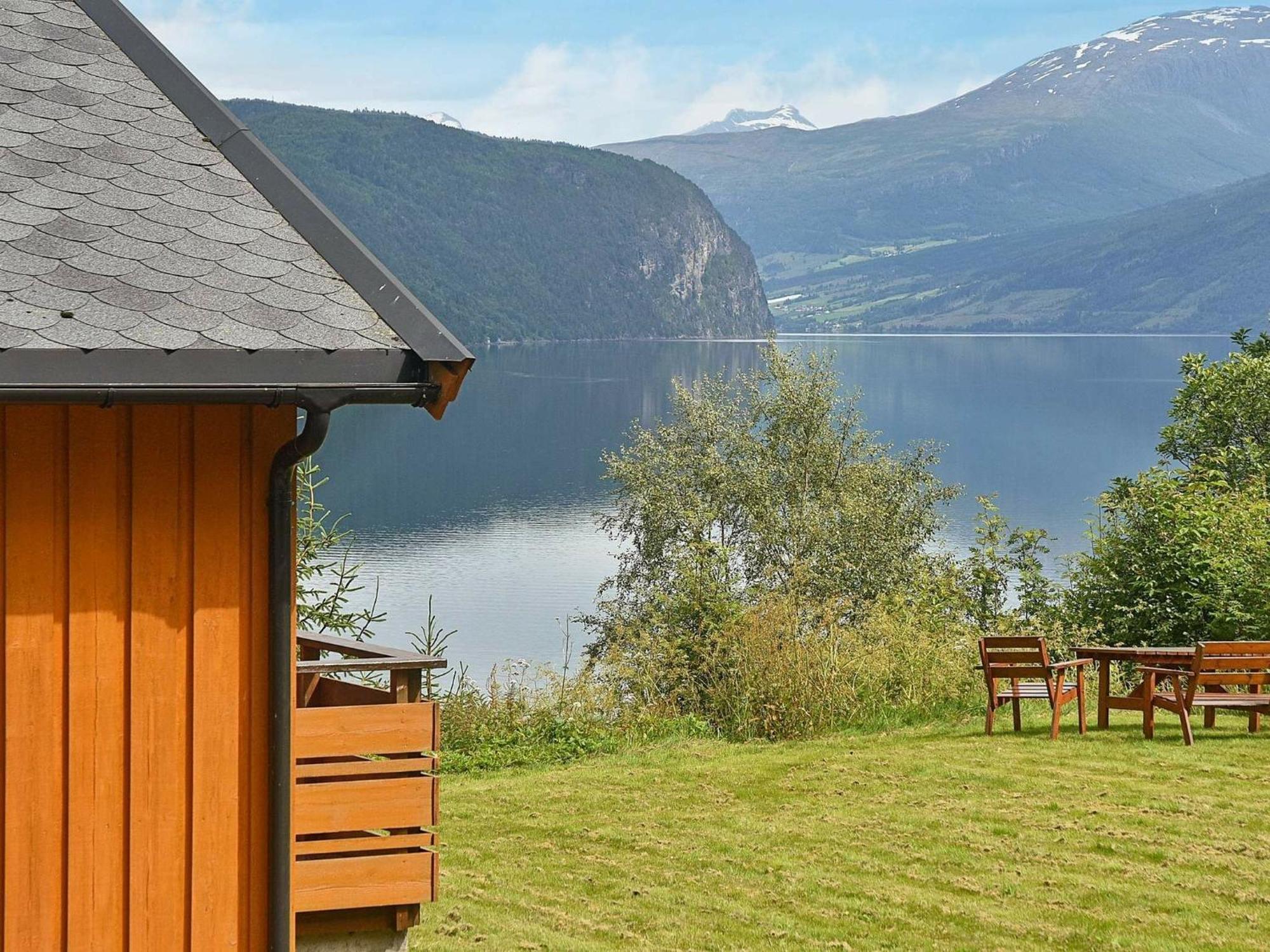 Three-Bedroom Holiday Home In Utvik 1 Reed Szoba fotó